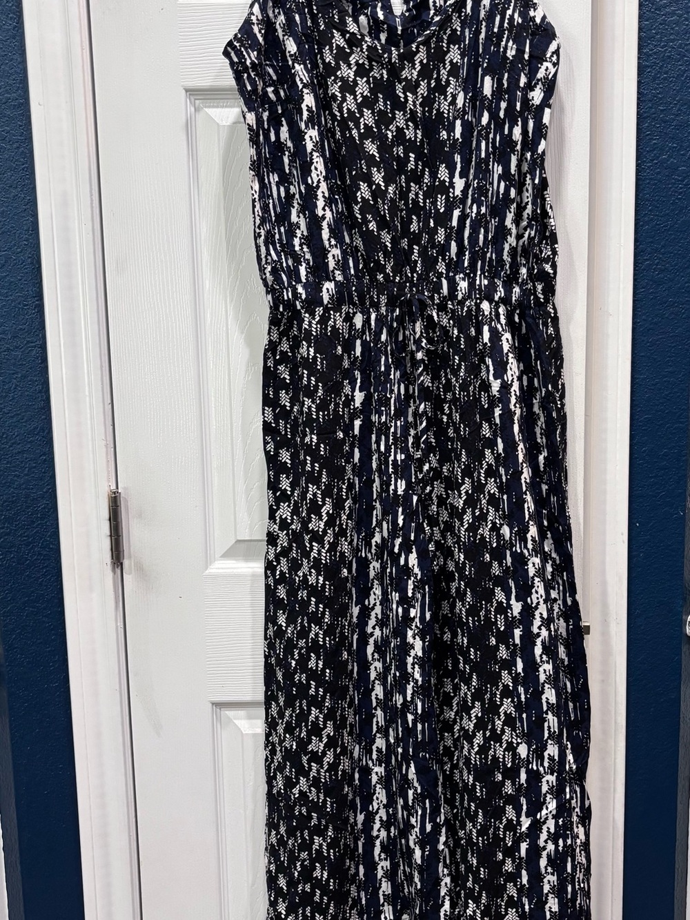 City Chic Black, Navy and White Printed jumpsuits - Picture 1 of 7